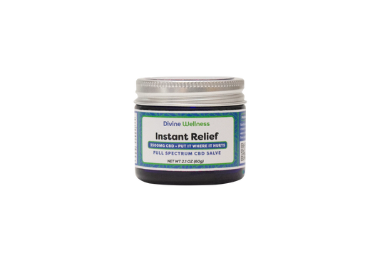 Divine Wellness Full Spectrum CBD Salve – 3500mg (Cream-Based)