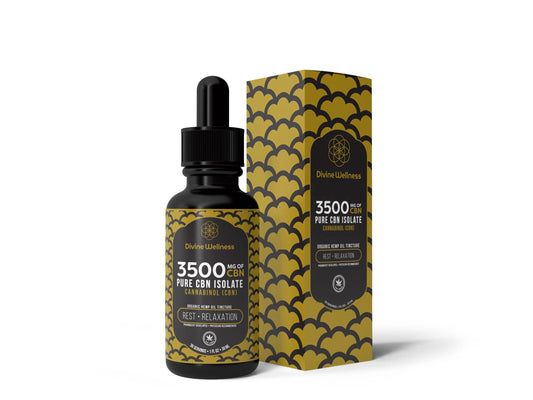 Divine Wellness Pure CBN Isolate – 3500mg (THC-Free)