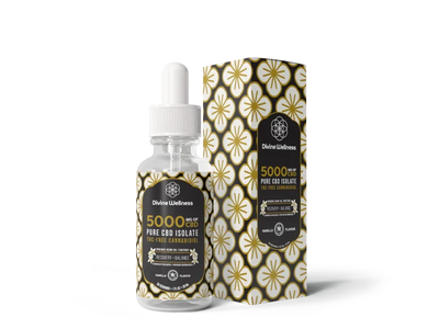 Divine Wellness CBD Oil 5000mg (THC-Free)