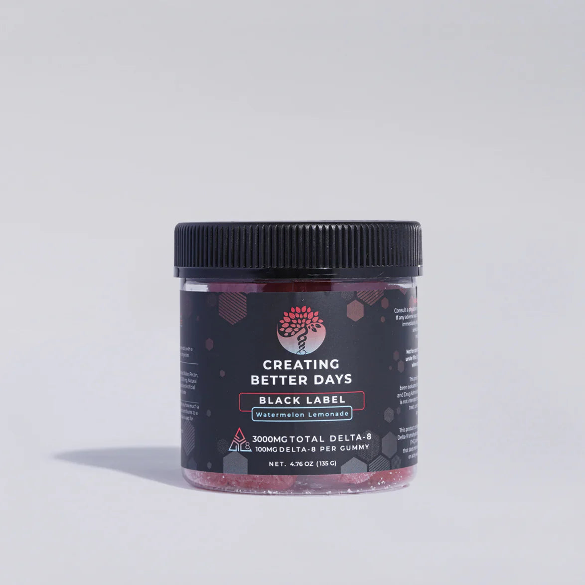 Black Label Delta-8 Gummies 3000mg