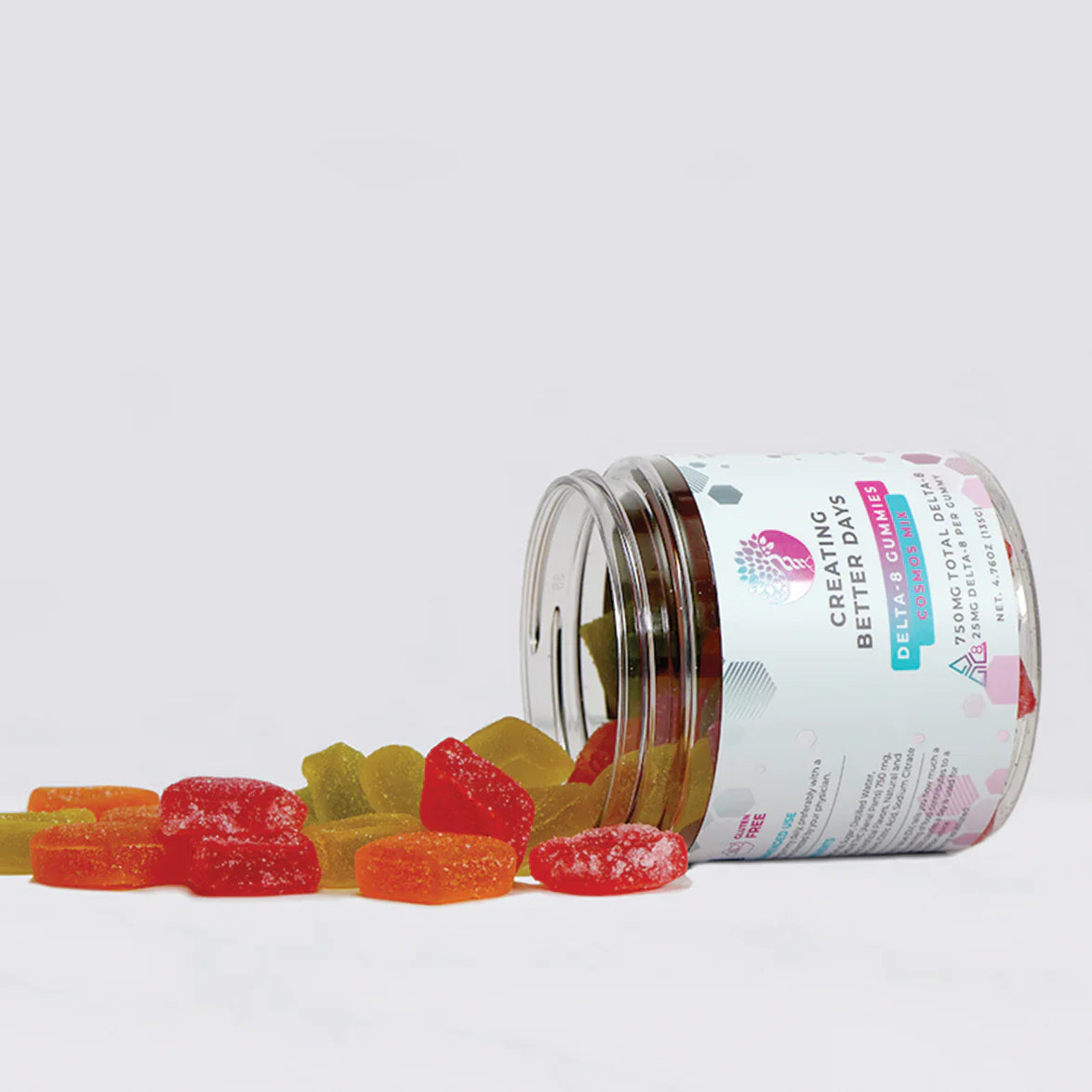 Delta-8 Gummies 750mg (Vegan)