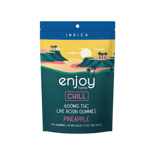 Live Rosin Chill Gummies 600mg (Pineapple)