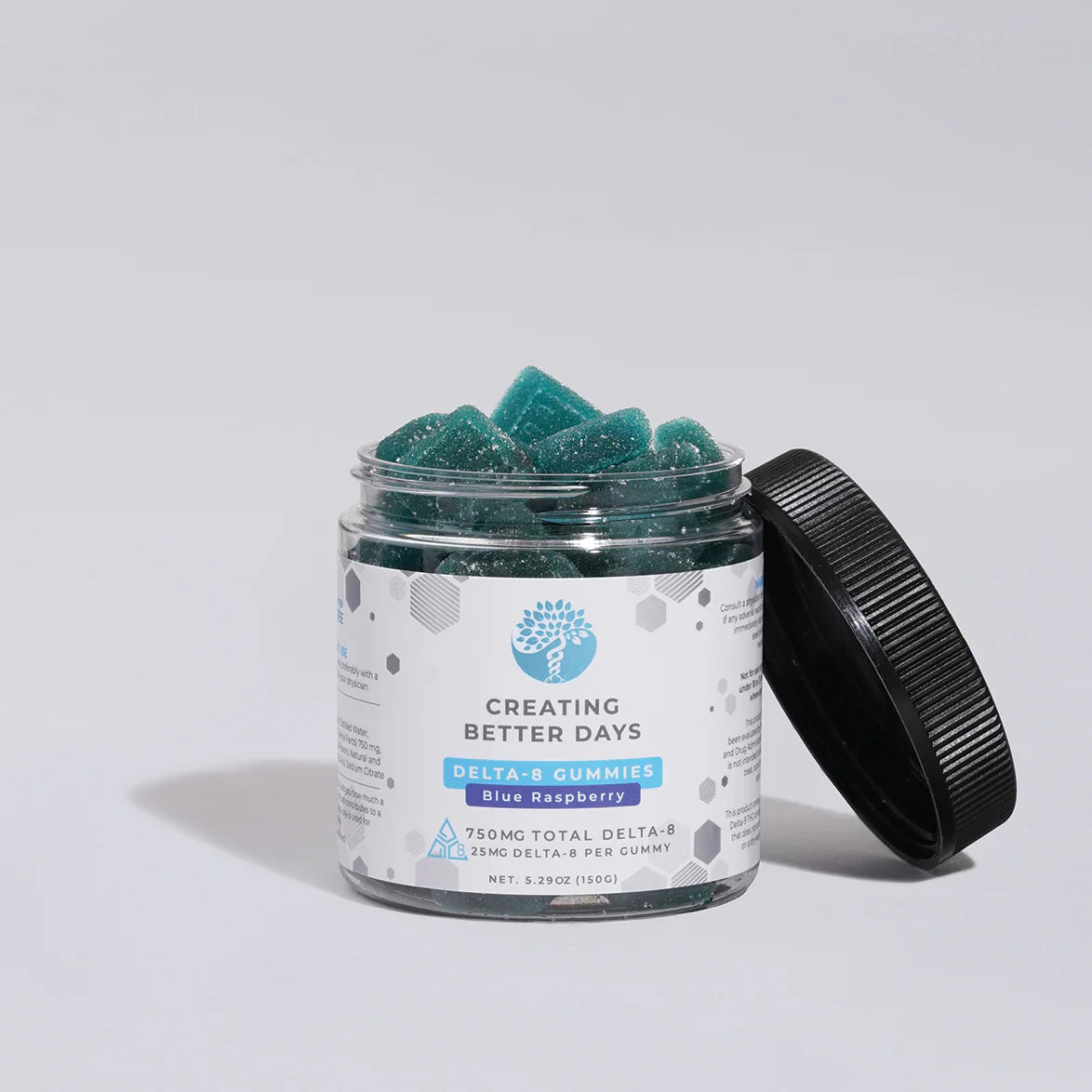 Delta-8 Gummies 750mg (Vegan)