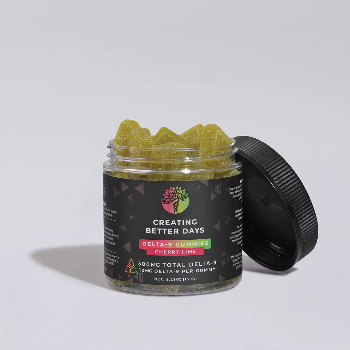 Delta-9 Gummies 300mg (Vegan)
