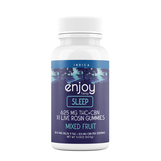 Live Rosin Sleep 1:1 Gummies 625mg