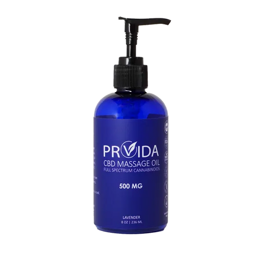 Provida CBD Massage Oil – 500mg CBD