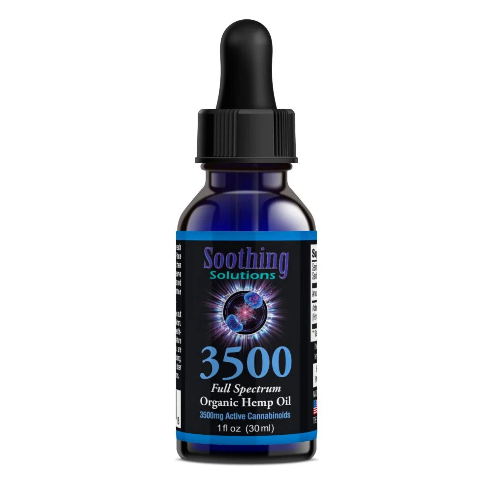 Soothing Solutions 3500MG Full Spectrum CBD Tincture (1oz)