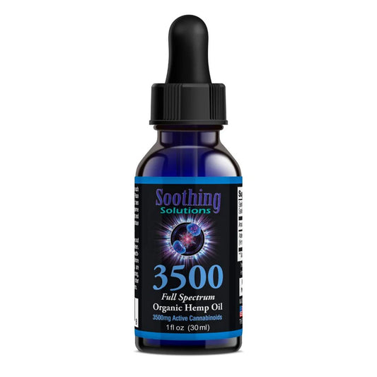 Soothing Solutions 3500MG Full Spectrum CBD Tincture (1oz)