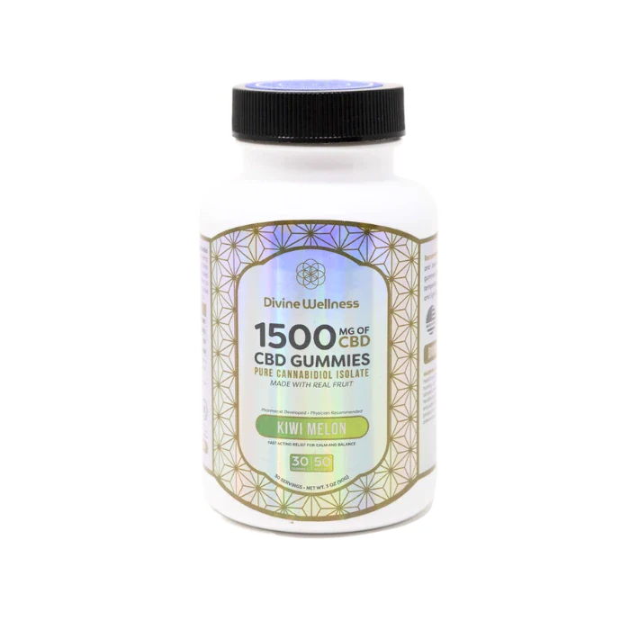 Divine Wellness CBD Gummies 1500mg